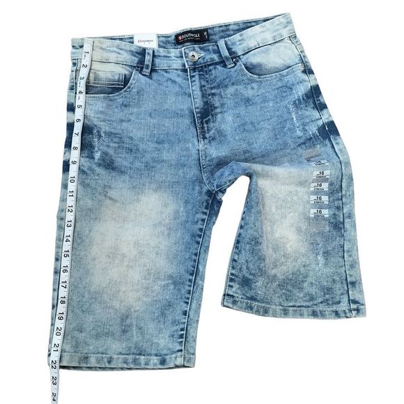 SOUTH POLE DENIM Bermuda Shorts Size 16 NWT - Picture 9 of 16